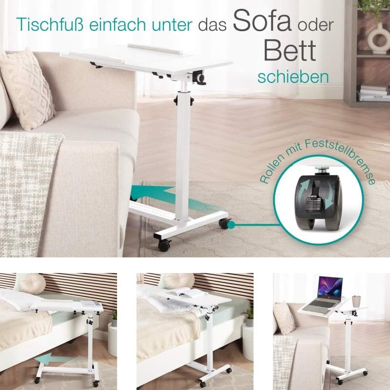 Tische: Mobiler Laptoptisch / Beistelltisch auf Rollen – Neu (gemäss Beschreibung) aus Solothurn von Freefly3 4