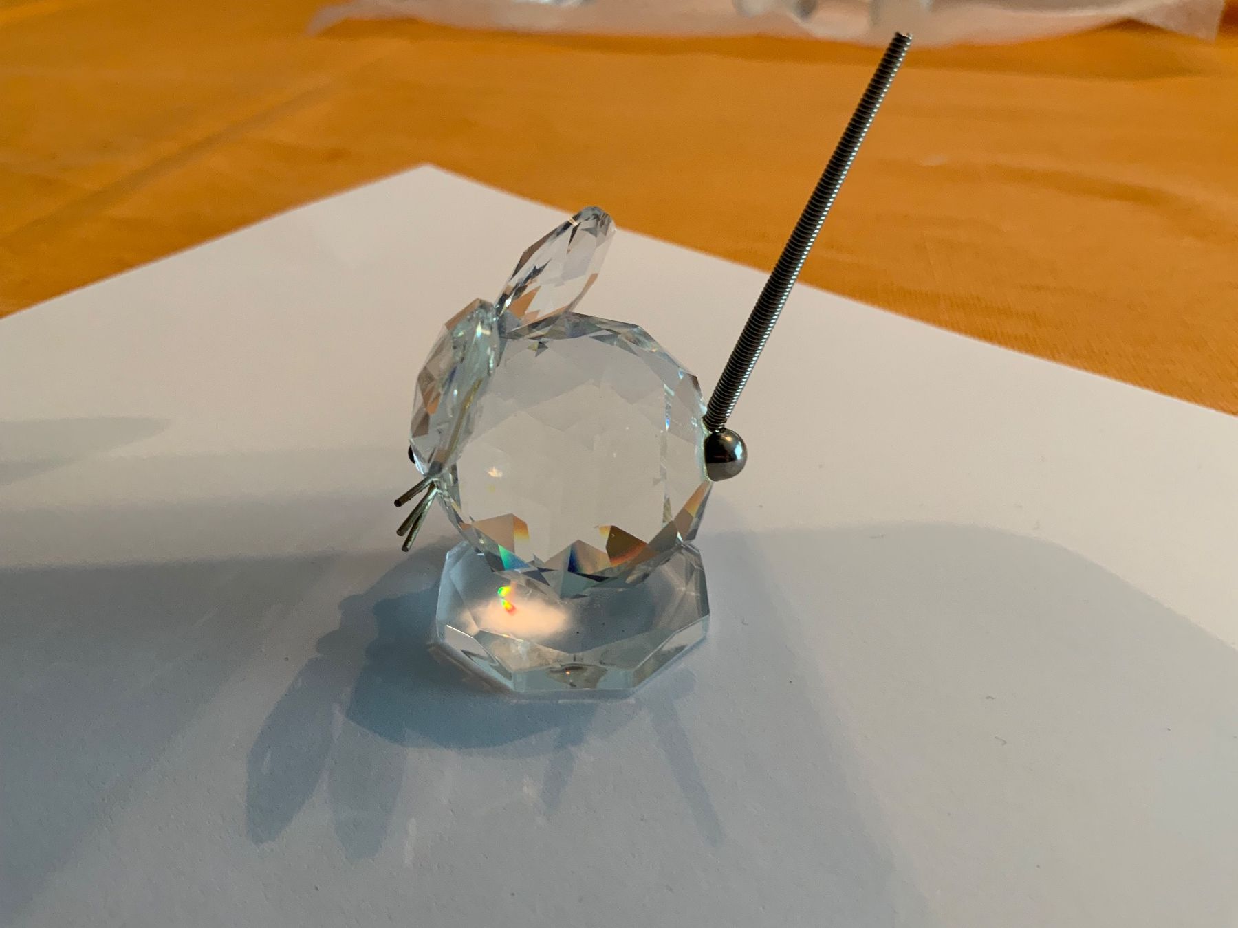 Swarovski Statuette: Süssi Kristall Maus - Perfekt als Geschenkidee! – Usato da Schübelbach venduto da Hecht11. 2