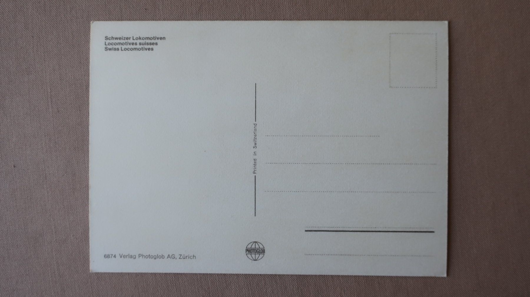 Cartoline postali: SBB Bahnpostkarten – Nuovo (secondo la descrizione) da Oberburg venduto da Lochbachweier 4