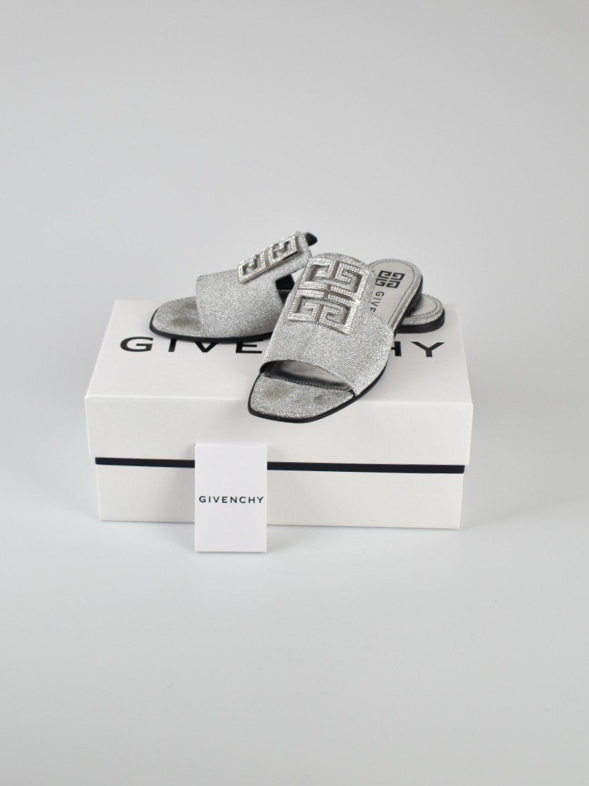 Givenchy Damenschuhe: Givenchy Sandalen Gr.40, neuwertig, Glitzer – Neu (gemäss Beschreibung) aus Nürensdorf von 2ND_STORY