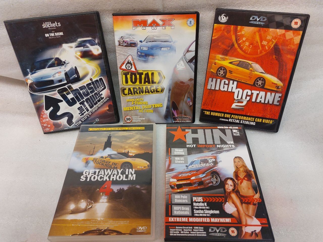 Tutti i DVDs: 5 DVDs Tuning - Chasing the Touge - Extreme Modified ...... – Usato da Pambio Noranco venduto da Pol69