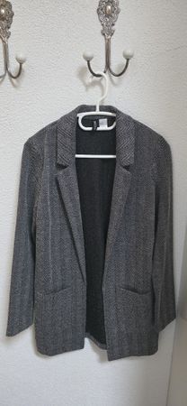 H&M Blazer Grau/Schwarz, Top Zustand, Herbst-Look, Gr. XS
