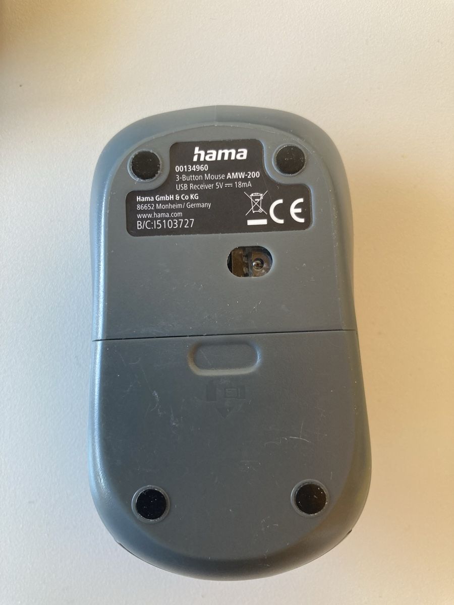 Hama Maus: Mouse/Souris Wireless – Gebraucht aus Lausanne von InAnYan 1