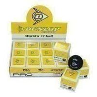 DUNLOP Squash Ball 2 gelbe Punkte