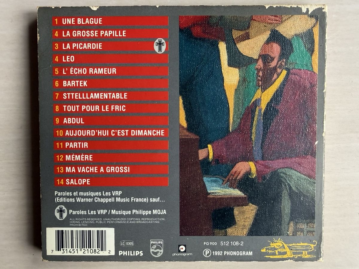 CDs: Les VRP - Vacances Prolongées, CD 1992 – Gebraucht aus Oberried Brienz von Chyara 1