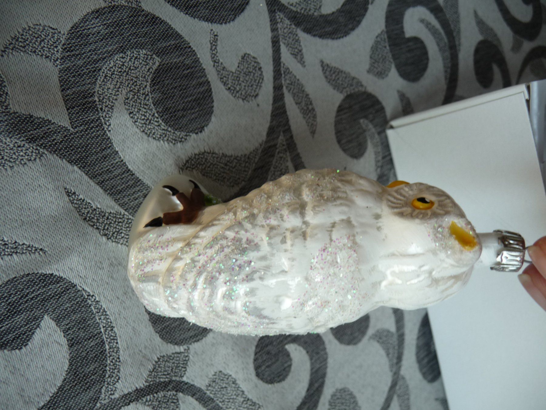 Tutte le decorazioni: 3 Eulen Eule Vogel Christbaumschmuck – Nuovo e nell'imballaggio originale da Alpnach Dorf venduto da marvo 5