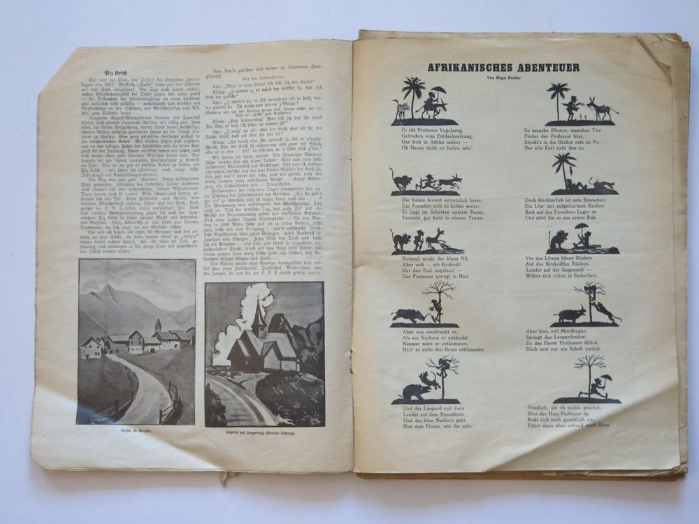 Revues & Magazines: Zeitschrift: Der Schweizer Schüler 1932 und ältere - 9 Hefte – D'occasion à Zwingen par Tigertimmi 3