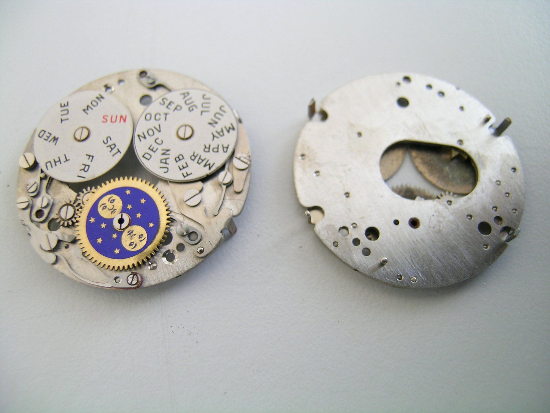 Orologi: 1 PIGUET-Kalenderaufbau – Usato da Grenchen venduto da esa-9162-9164 1