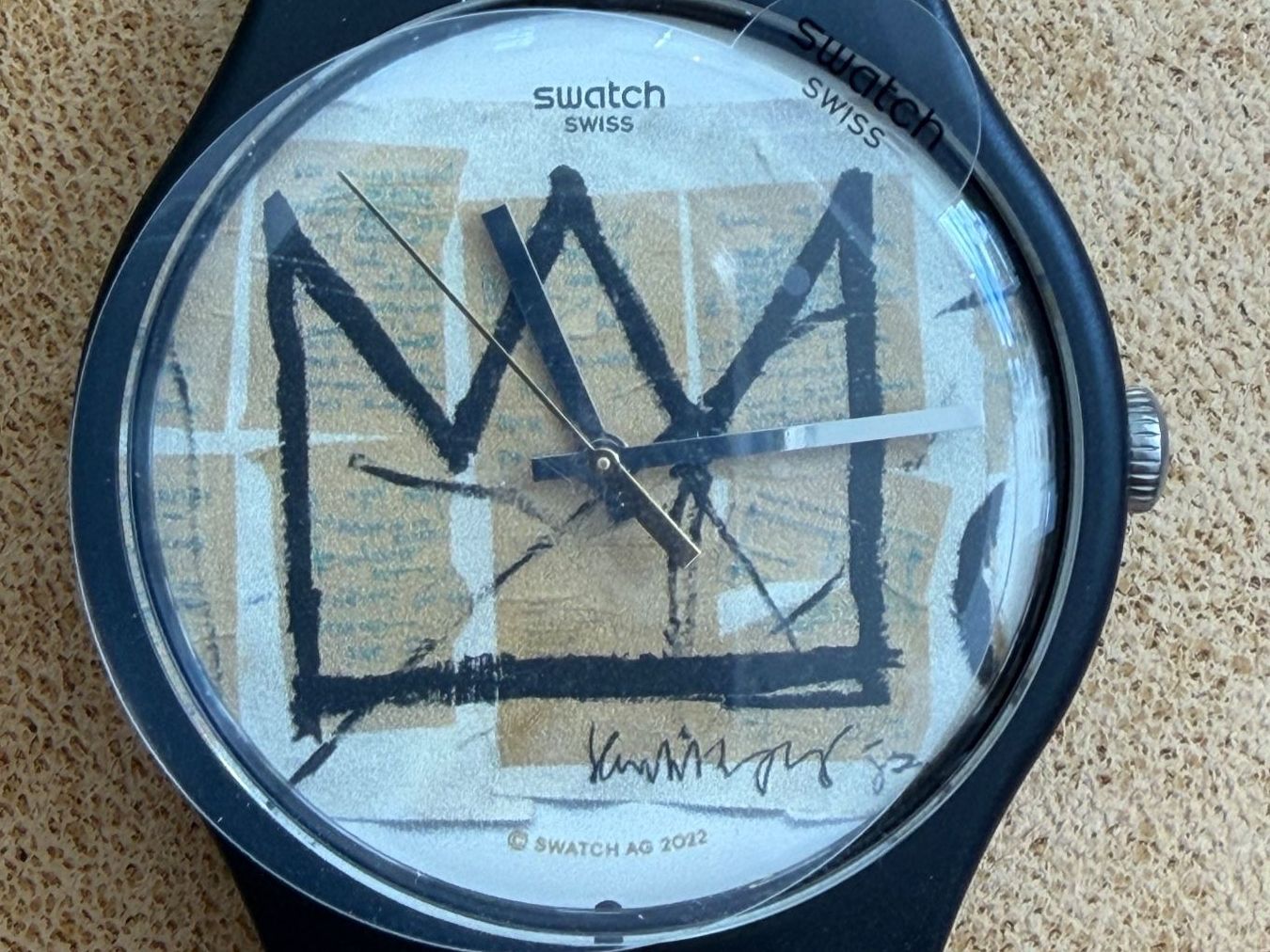 Swatch Orologi: Coffret Swatch X Jean-Michel Basquiat – Nuovo e nell'imballaggio originale da La Chaux-de-Fonds venduto da JUVAL_Horlogerie 4