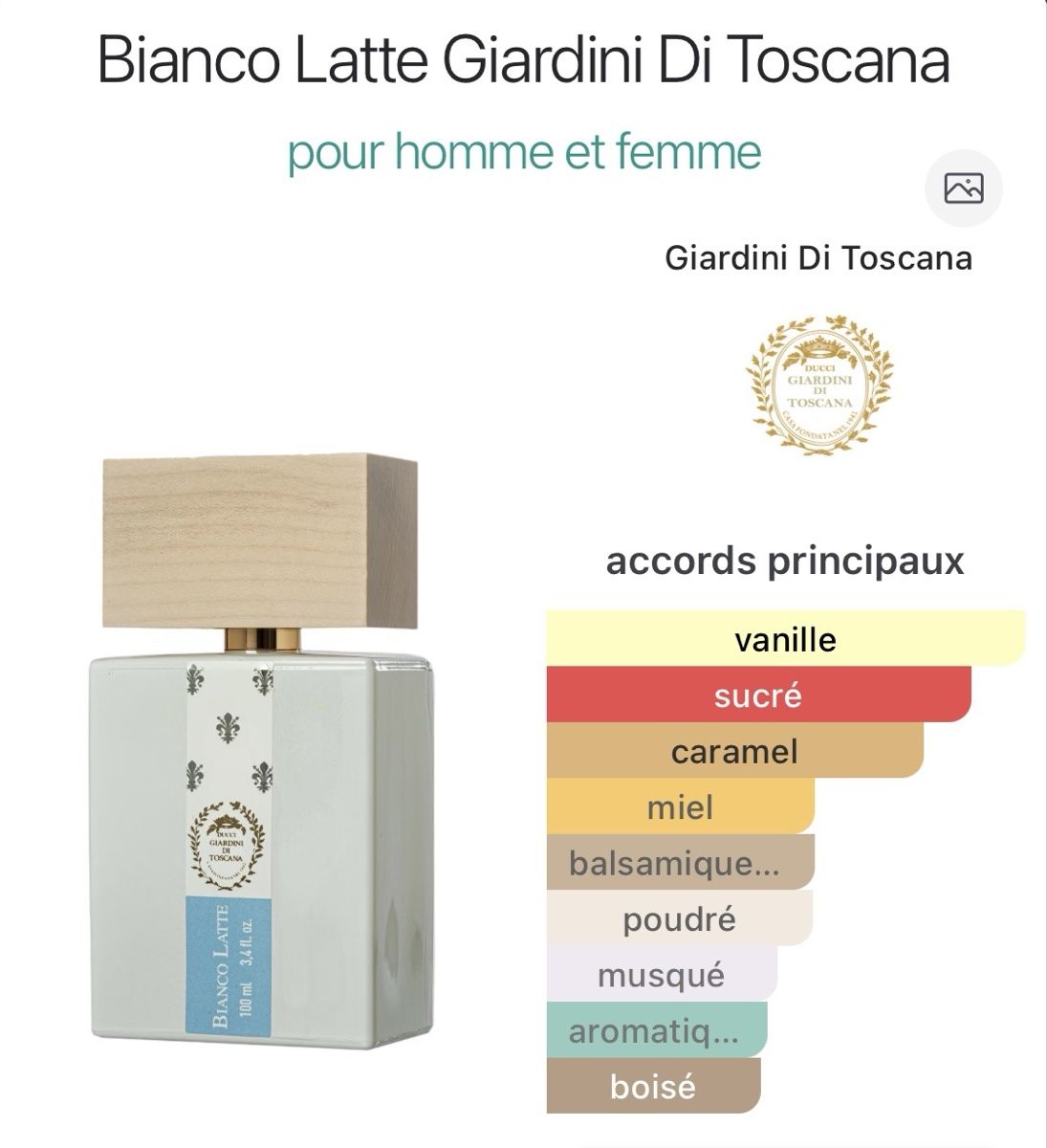 Profumi & Eau de Toilette: Giardini di Toscana Bianco Latte  – Usato da Corseaux venduto da atchoum66