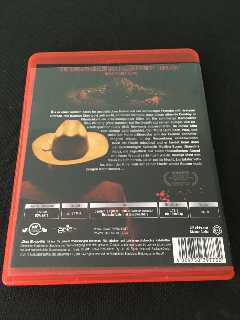 Tutti i DVDs: Crawl - Home Killing Home [Blu-ray] – Usato da St.Gallen venduto da MedienJoe 1