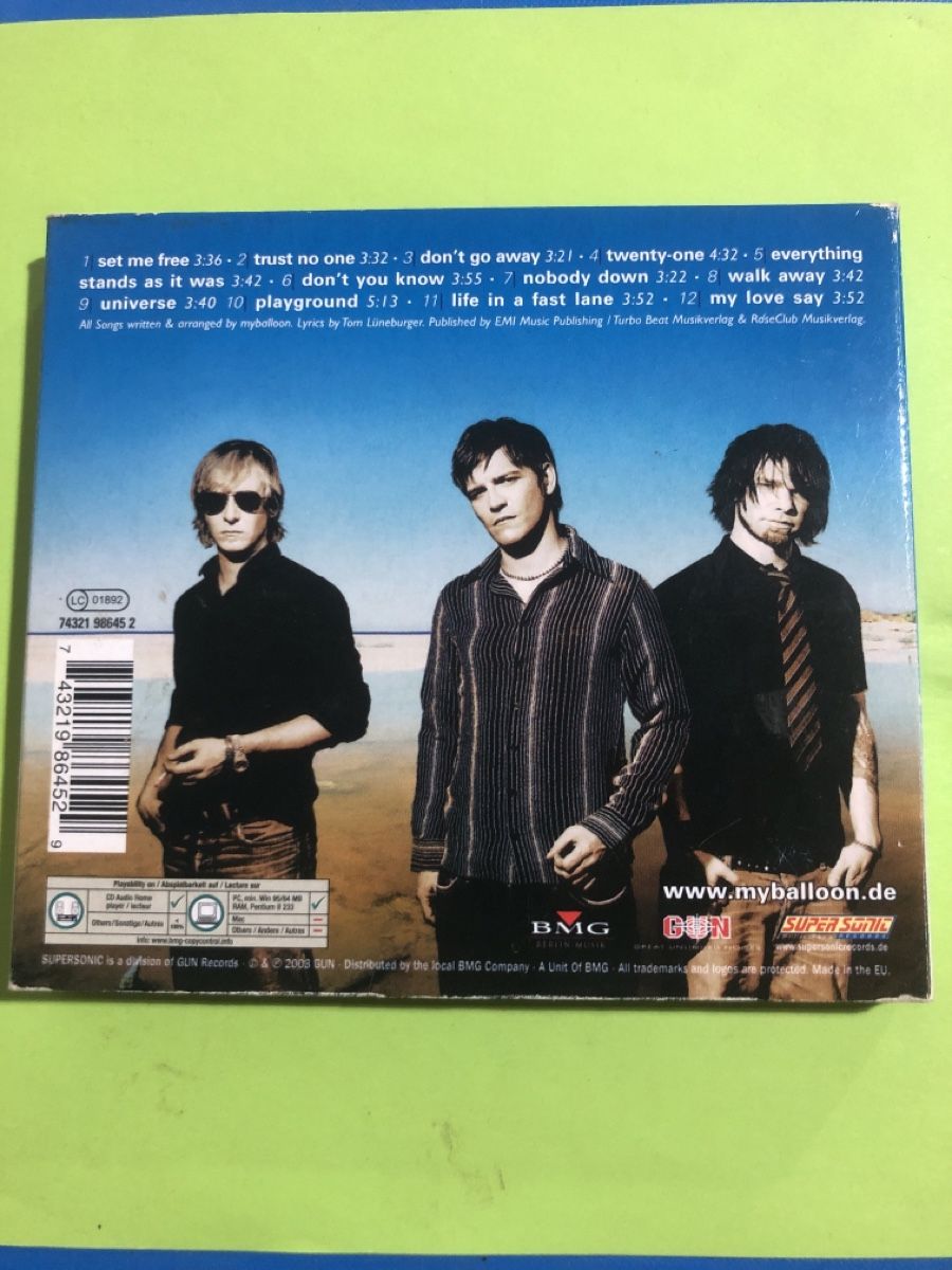 CD: Myballoon Between Here And Away CD guter Zustand – Usato da Flaach venduto da rubo7 2