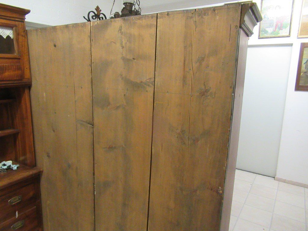 Armadi: Doppelter Kleiderschrank bemalt Rheintal – Usato da Flums venduto da Flumsantik 8