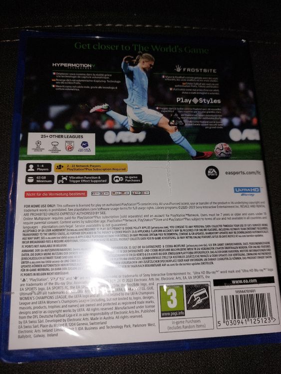 Sony Jeux: EA FC 24 Playstation 5 – Neuf avec emballage d'origine à Schenkon par stevieh 1