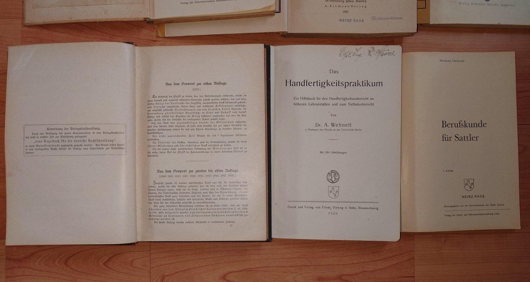 Libri: Sammlung Antike Bücher ab 1902. Alte Handwerke & Berufe – Usato da Zürich venduto da Rst7 7