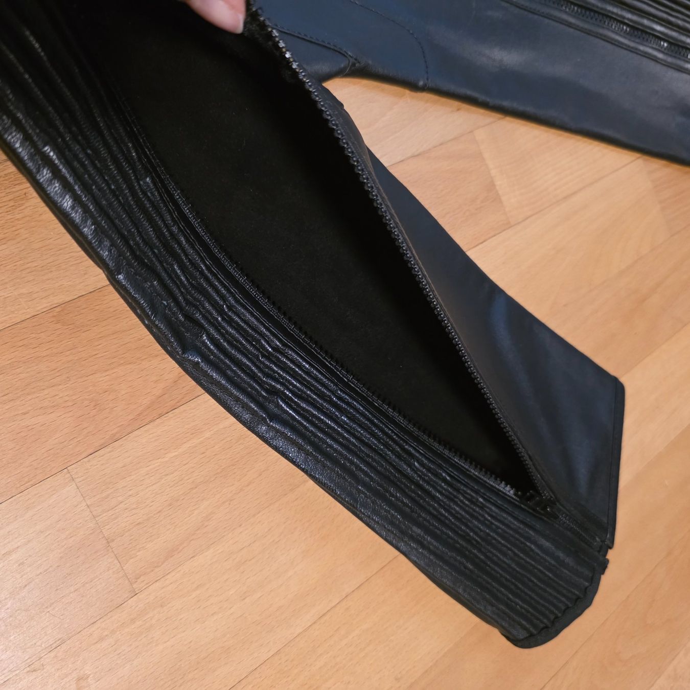 Gamaschen & Bandagen: Reitchaps Chaps Gr. M Schwarz Reitstiefelschäfte – Gebraucht aus Wald ZH von CapLux 1
