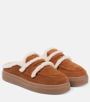 Inuikii Slippers Veloursleder mit Shearling NEU! mit Box 41
