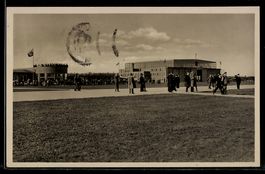 Travemünde, Flughafen mit Halle und Flu