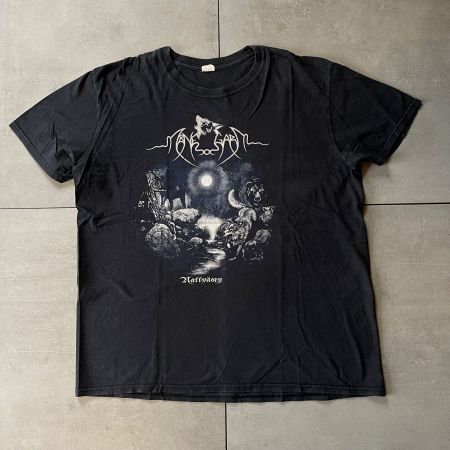 2009 Månegarm Nattväsen Vintage Black Metal Band T-Shirt