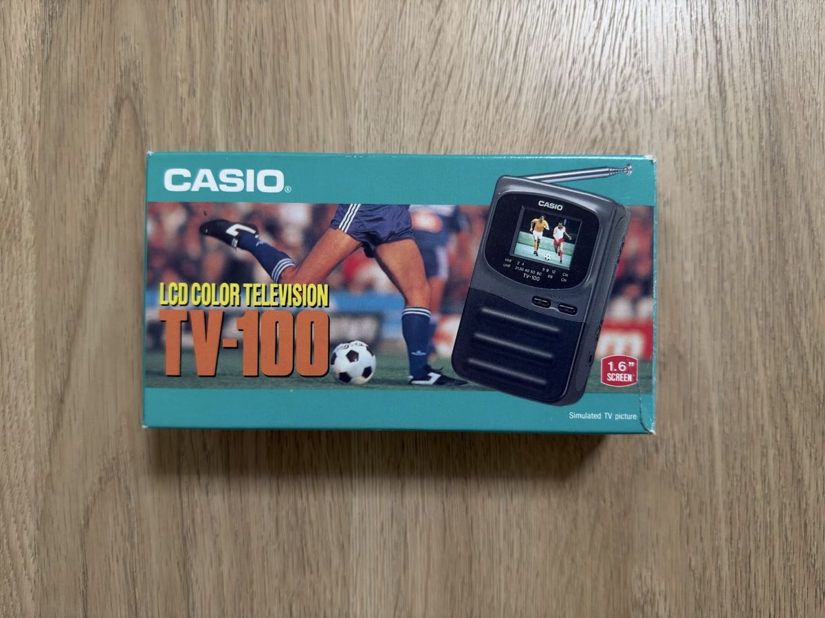 Casio Fernseher: Casio TV-100 LCD Color Television – Neu (gemäss Beschreibung) aus Männedorf von flo_3ccd