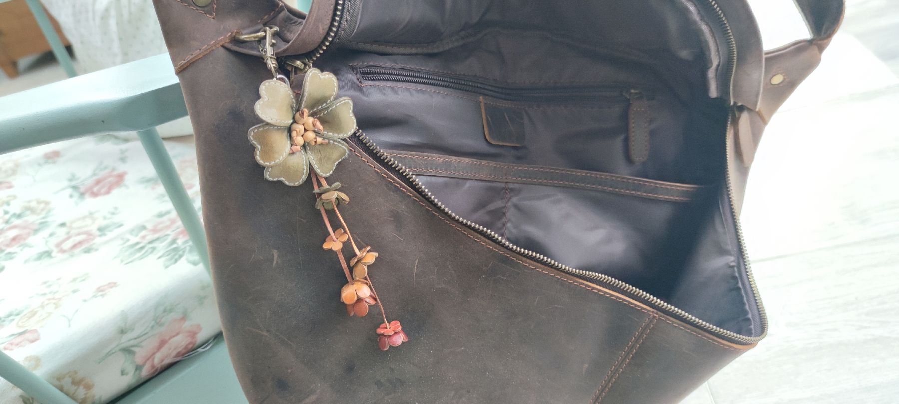 Taschen: Ledertasche, Neu – Neu (gemäss Beschreibung) aus Grünen von Coia 1