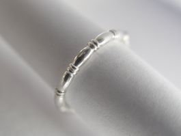 Feiner Silberring, kleine Grösse, Silber 925