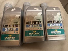 3x Motorex Air Filter Cleaner 3 Liter ((Q)