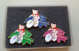 Pin TdS 1993 Schweinchen Pin's Velorennen Affoltern am Albis