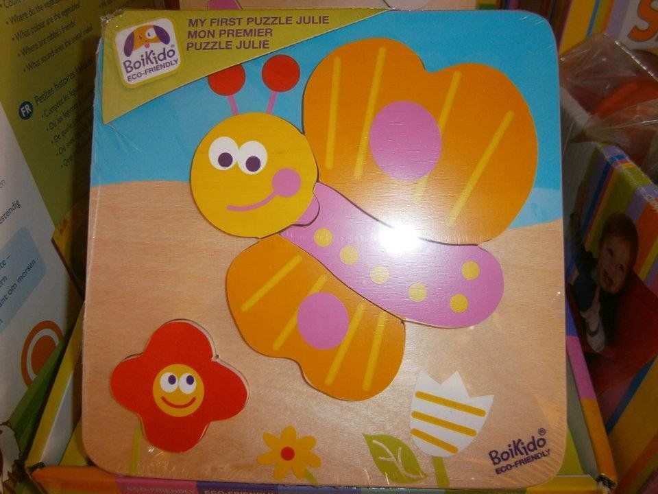 Puzzle: Holz Puzzle Schmetterling 18M+ – Nuovo e nell'imballaggio originale da Meiringen venduto da apl76