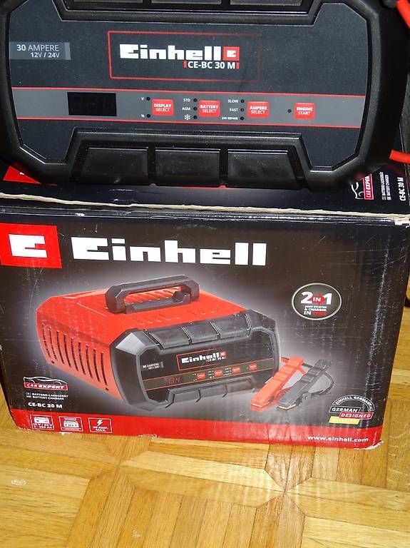 Einhell Caricabatterie: Einhell CE-BC 30M Ampere zwei in eins – Nuovo e nell'imballaggio originale da Buttisholz venduto da rappirosen