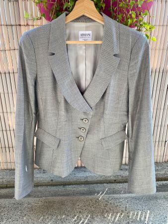 ARMANI COLLECTION - Blazer en laine vierge - taille IT 42