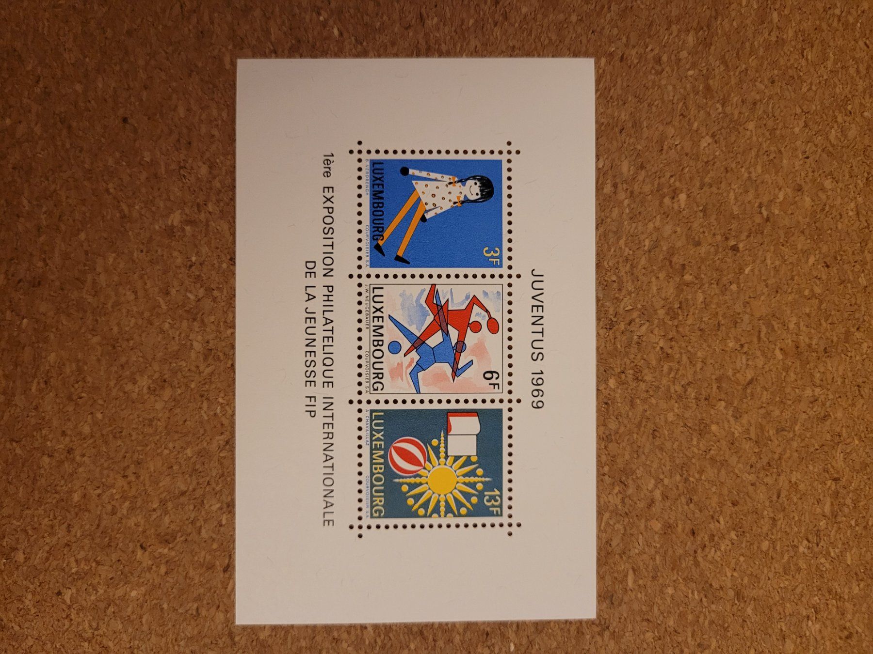 Alle Briefmarken: Block Luxemburg – Gebraucht aus Inwil von Flower2325