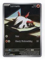 Larvesta 196/191 Full Art Illustration Rare Surging Sparks