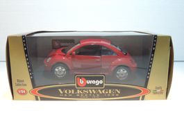 BBurago VW New Beetle rot 1:24