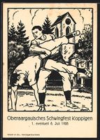 Koppigen, Oberaargauisches Schwingfest 1