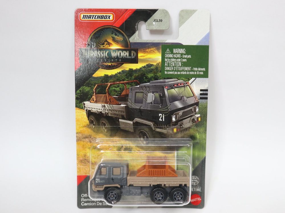 Matchbox Jurassic World Off Road Rescue Rig Lastwagen (Neu und ...