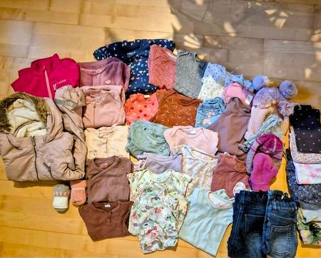 40-teilige Babykleidung Mädchen Grösse 68-104