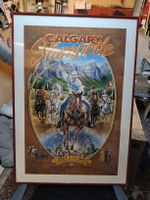 Calgary Stampede Poster 1997 gerahmt 