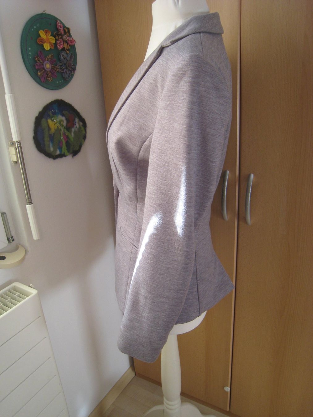 H&M Giacche: grauer Blazer H&M   Gr. 36 – Usato da Dättlikon venduto da Mamakuga 2