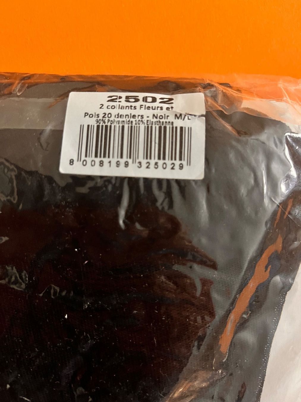 Strümpfe & Strumpfhosen: Strumpfhose Fleurs et Points, Grösse M/L, 2 Stück in Schwarz – Neu und originalverpackt aus Rudolfstetten von gst_g7xl 1