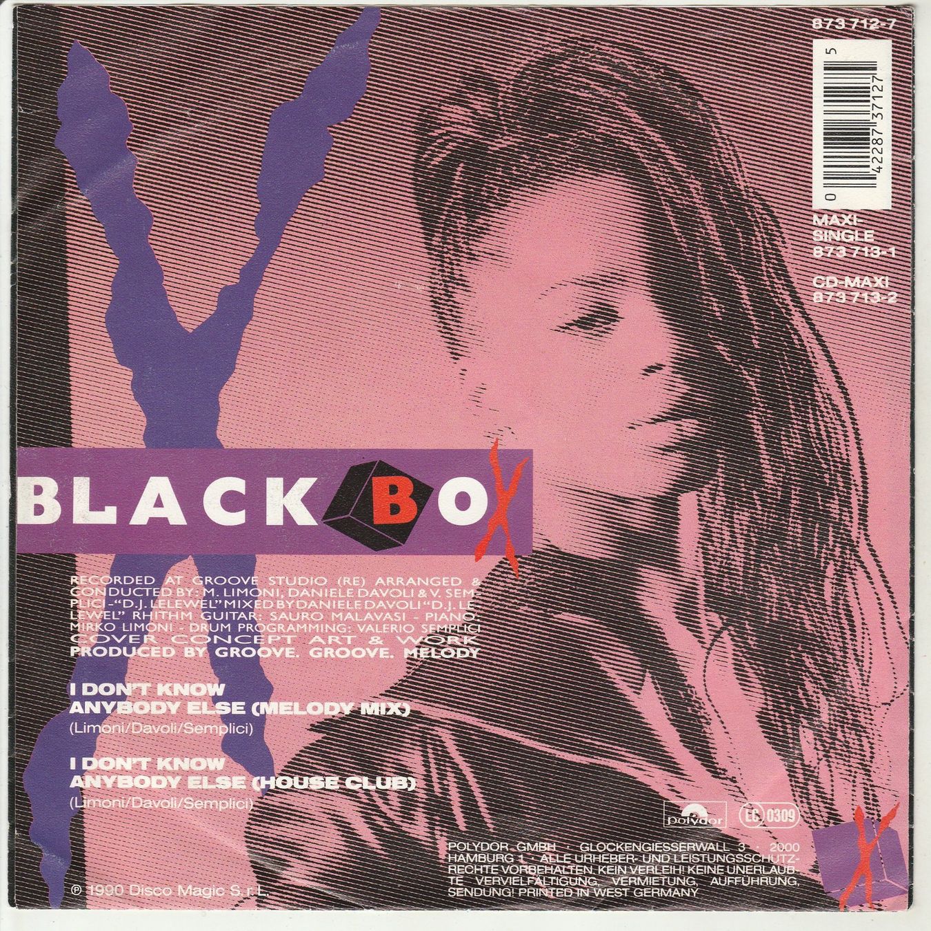 Dischi in vinile: Black Box - I don't know anybody else 7" Vinyl 1990 – Usato da Tübach venduto da JamesStone 1