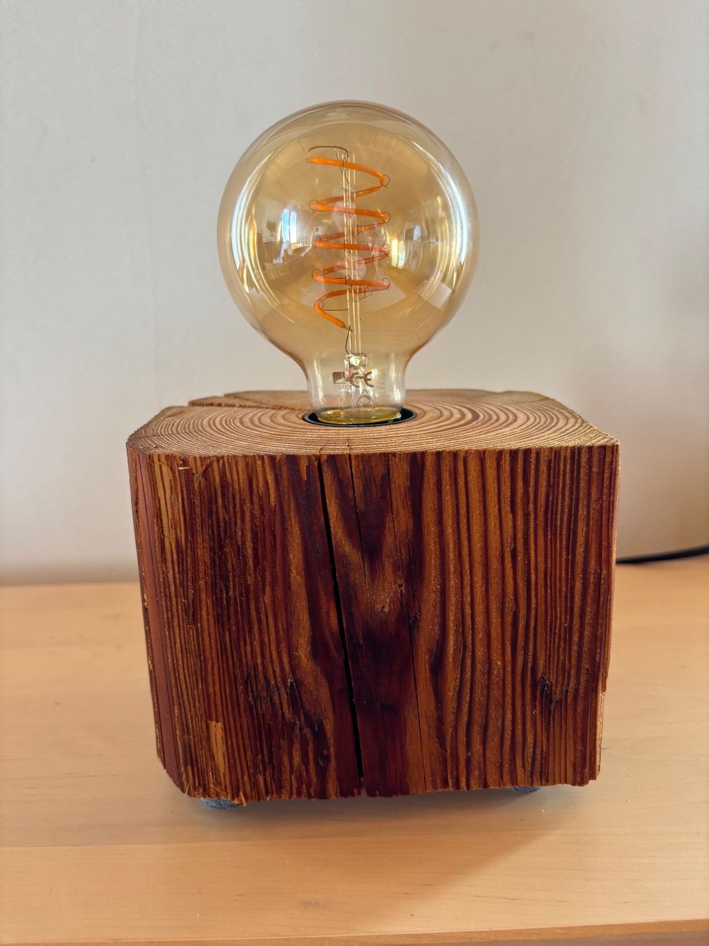 Lampade: Altholzlampe rustikal / DIY-Lampe / Nr 4 – Nuovo (secondo la descrizione) da Flawil venduto da lukas002 4
