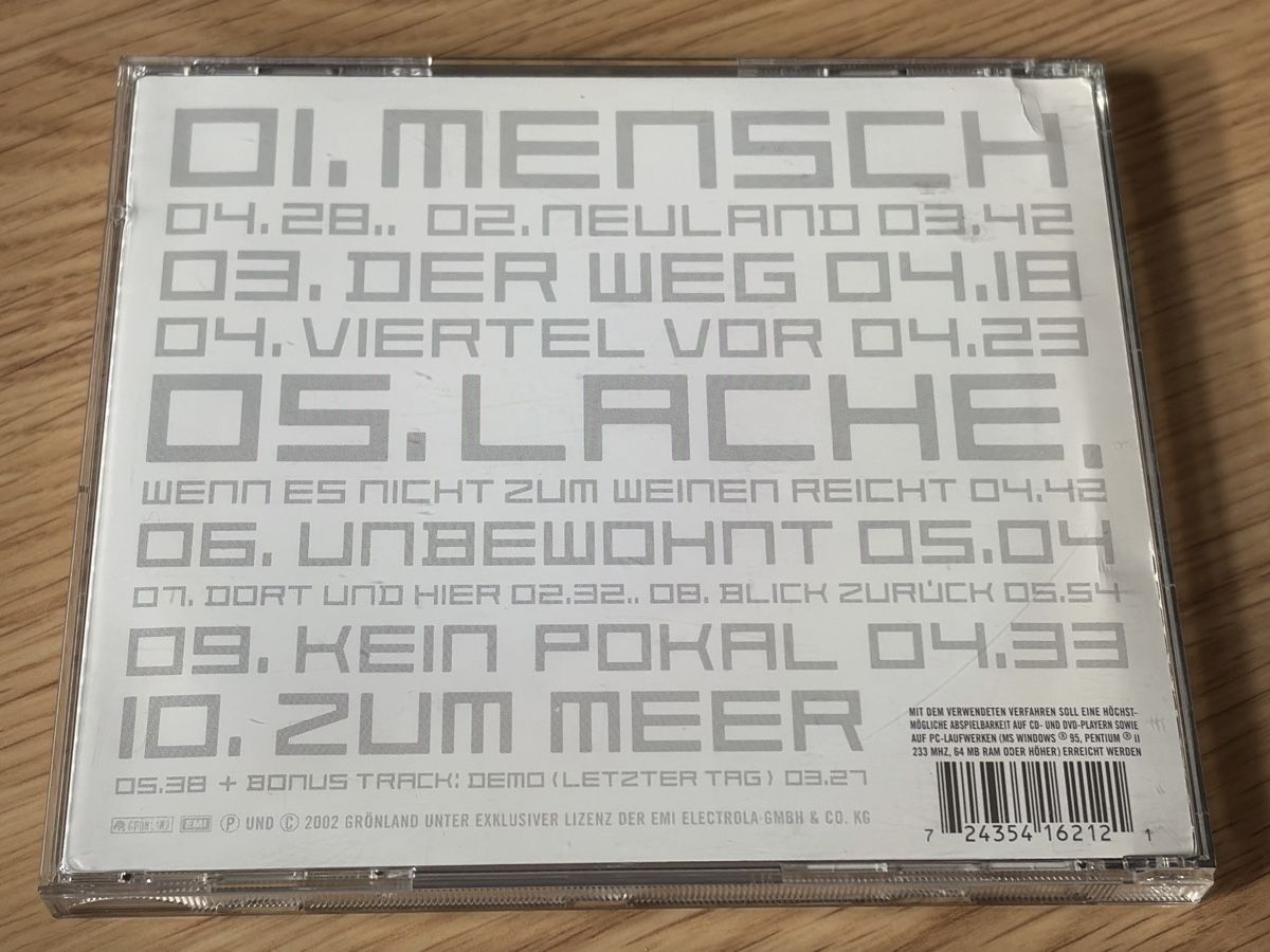 CDs: Herbert Grönemeyer – Gebraucht aus Zürich von Collector69 1