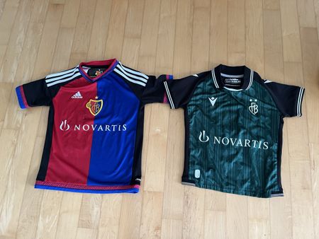 Fussballtrikots FC Basel 1893 Grösse 140 guter Zustand