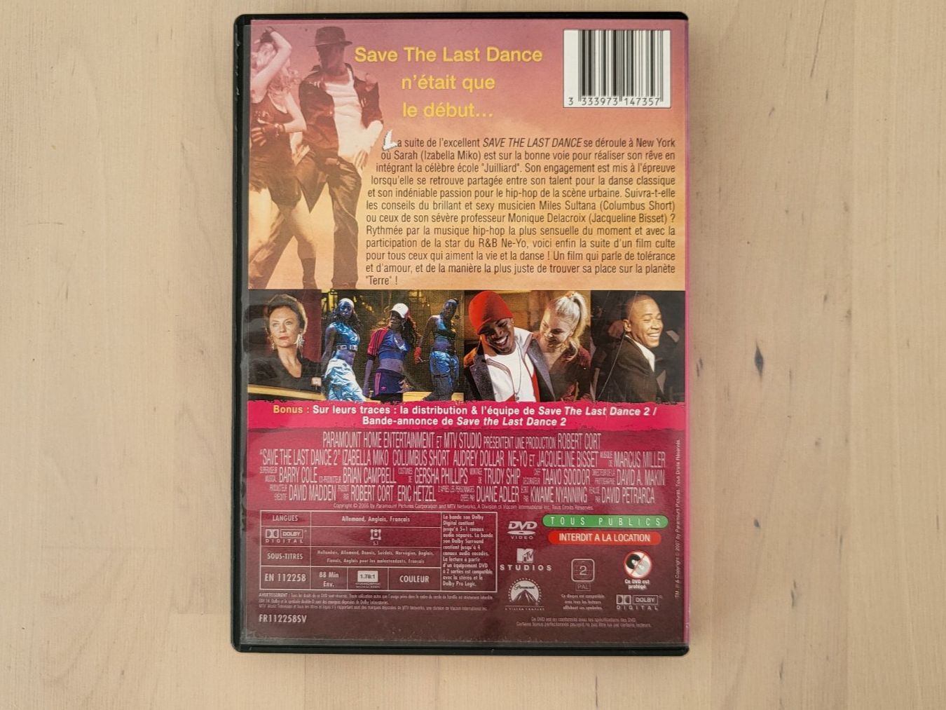 Tutti i DVDs: DVD Save the Last Dance 2 - Version FR – Usato da Riddes venduto da Grumpyrelie 1