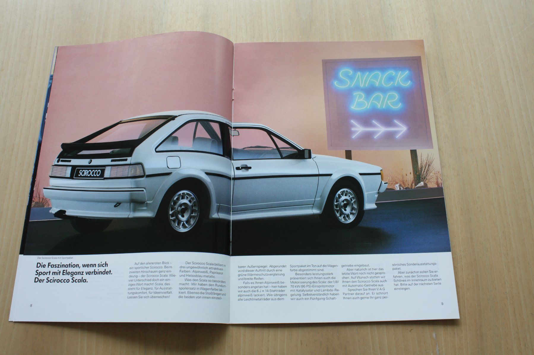 VW Documenti: VW Scirocco Prospekt 1/1990 – Usato da Wikon venduto da erwin400 4