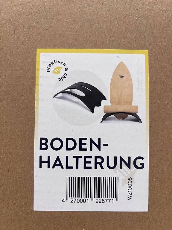 Supporti a parete: Wahu Board Halterung schwarz – Usato da Känerkinden venduto da Kete