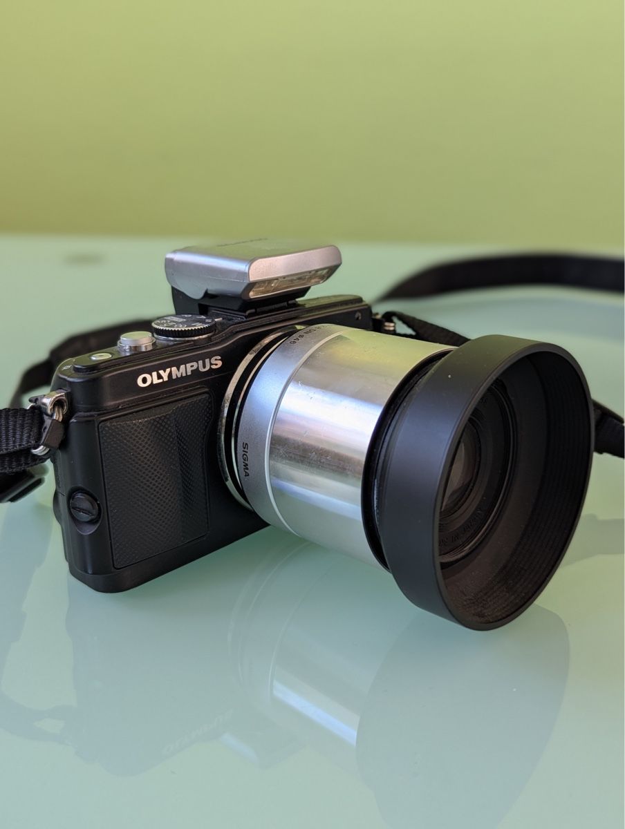 Olympus Kamera: Oympus pen epl5 mit Objektiv  Sigma 6Omm – Gebraucht aus Kirchlindach von Ibag70 2