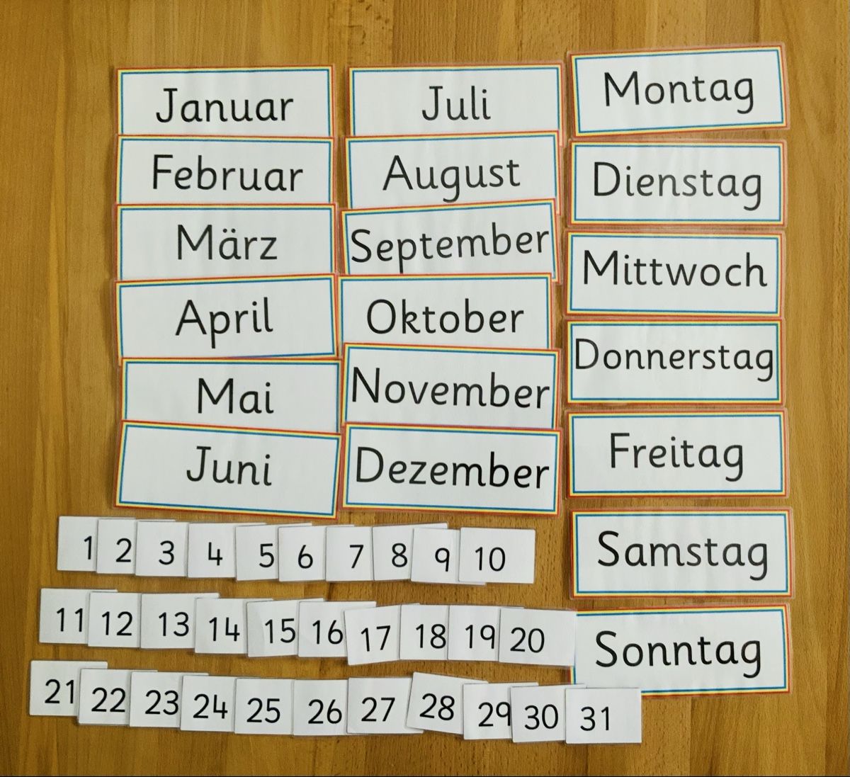 Giochi: Bilder - Lernkarten, ca170 stk. Deutsch, laminiert, – Nuovo (secondo la descrizione) da Lufingen venduto da lotzstef 3
