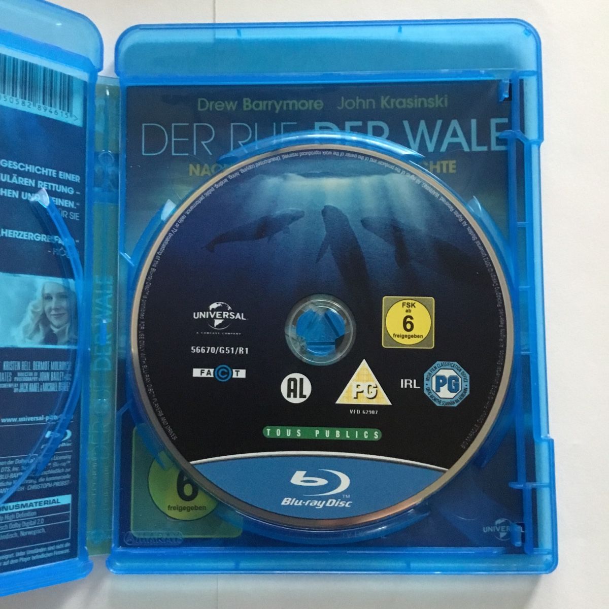 Tutti i DVDs: Der Ruf der Wale Blu Ray – Nuovo (secondo la descrizione) da Blauen venduto da berlingo65 2